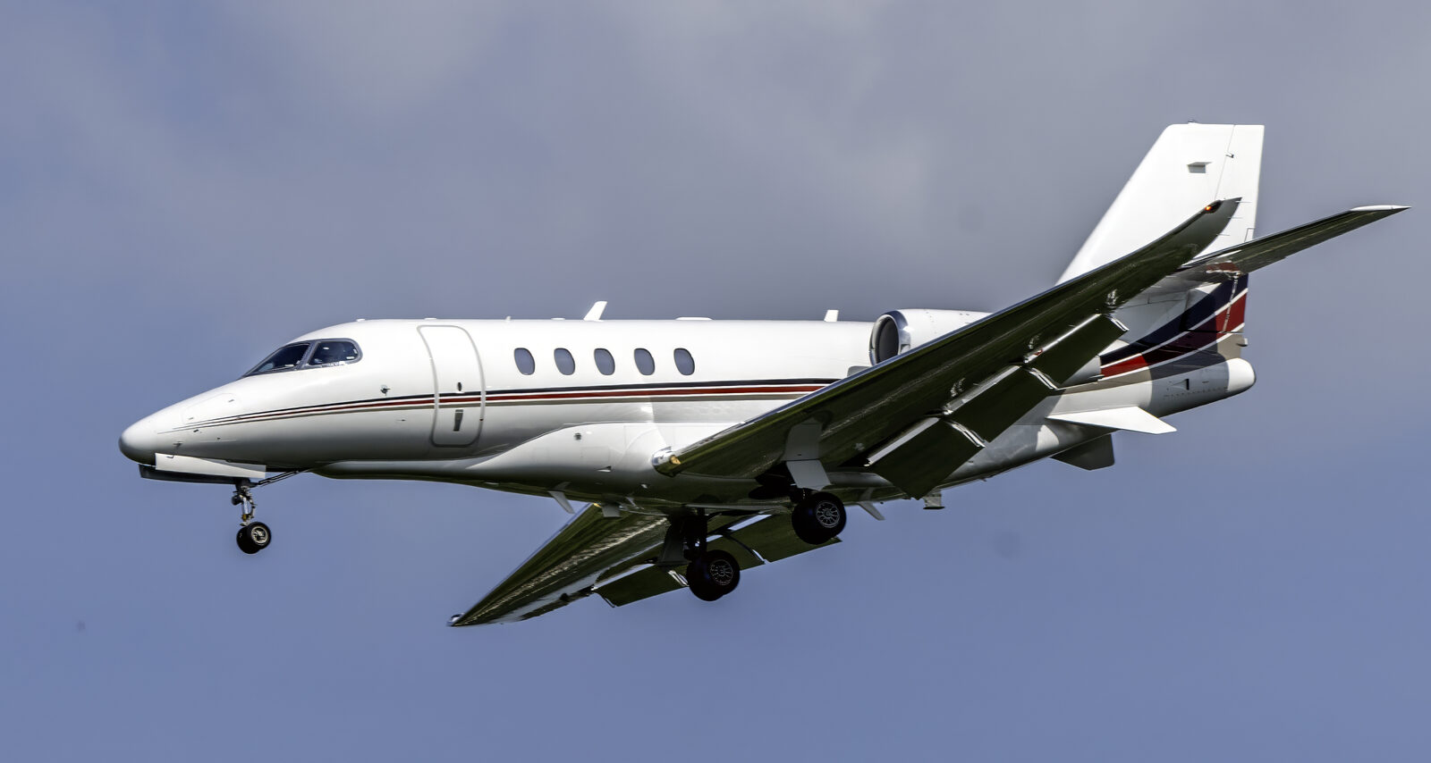 Cessna Citation Latitude Midsize Jet im Flug