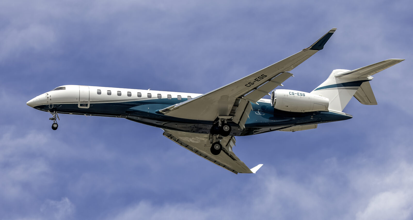 Gulfstream G650ER Ultra-Long-Range Jet im Steigflug