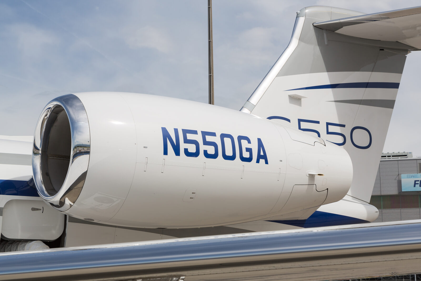 Gulfstream G550 Außenansicht