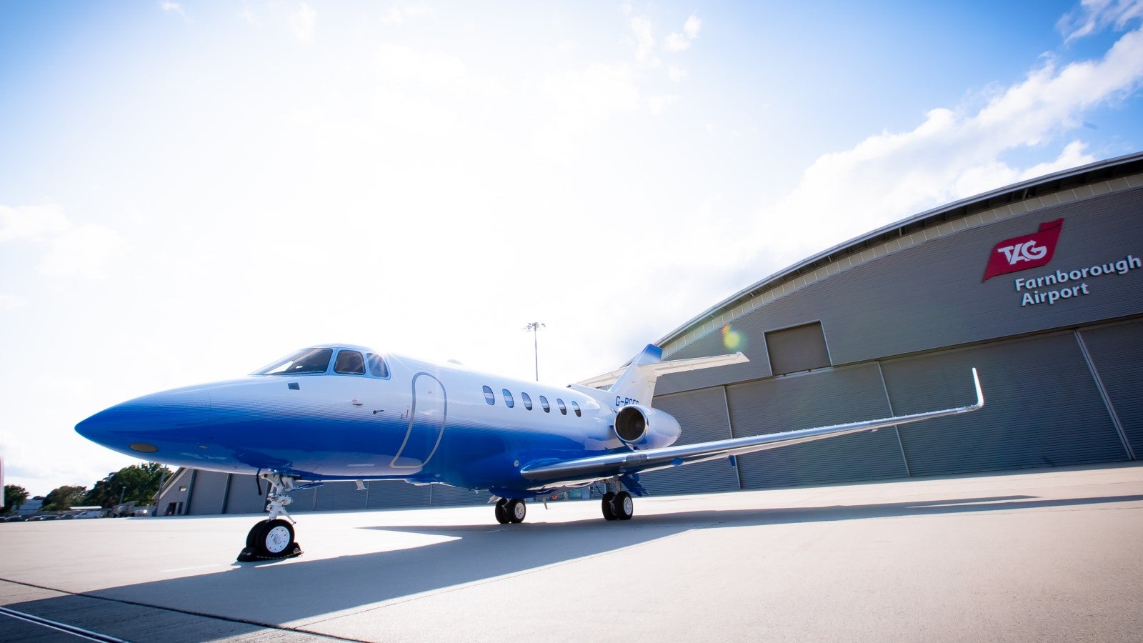 Hawker 900XP Außenansicht