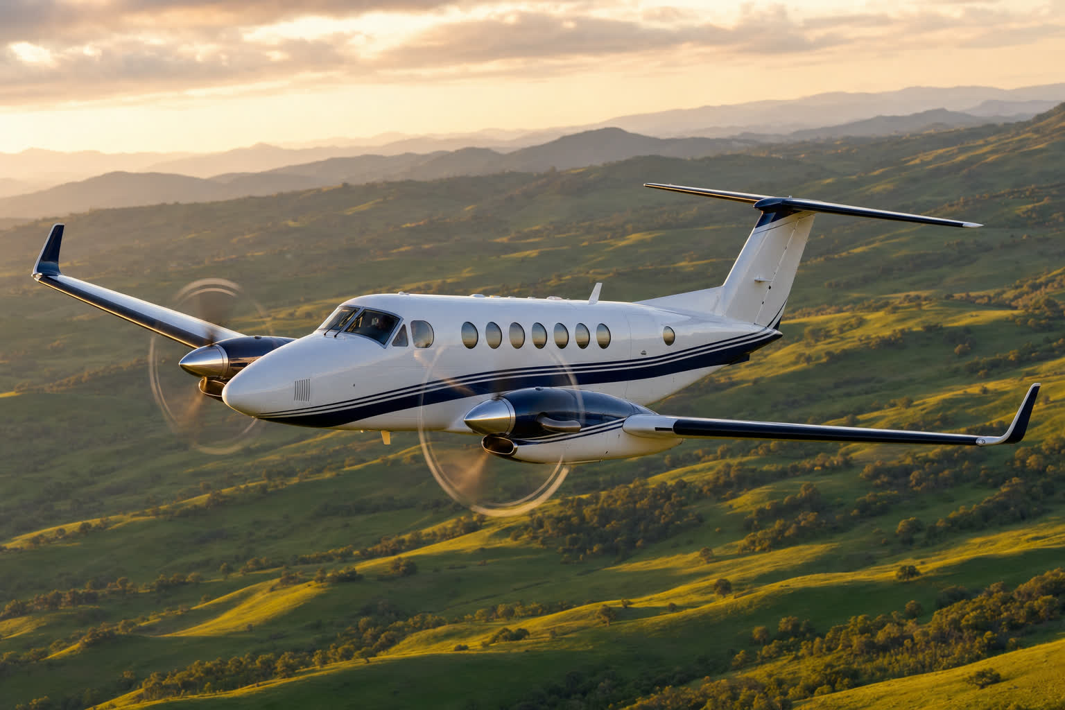 Beechcraft King Air 350 Außenansicht