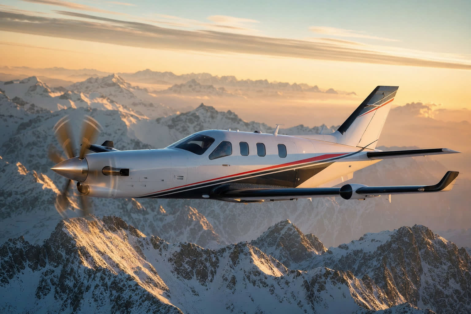 Daher TBM 960 Außenansicht