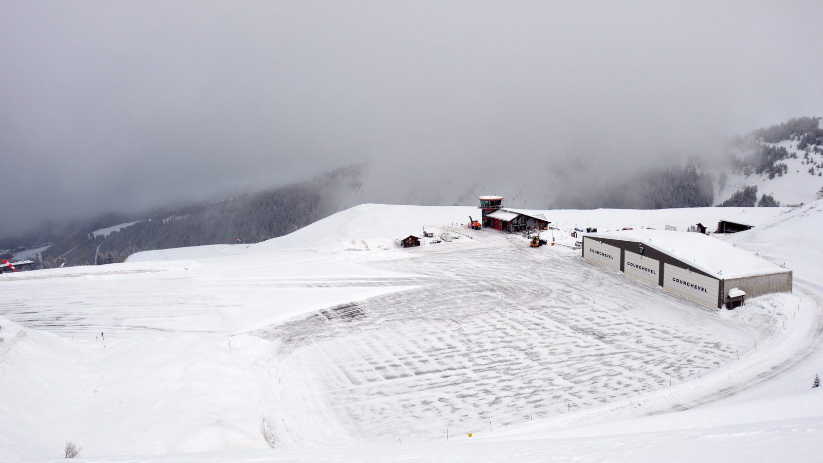 Courchevel Altiport Flughafen