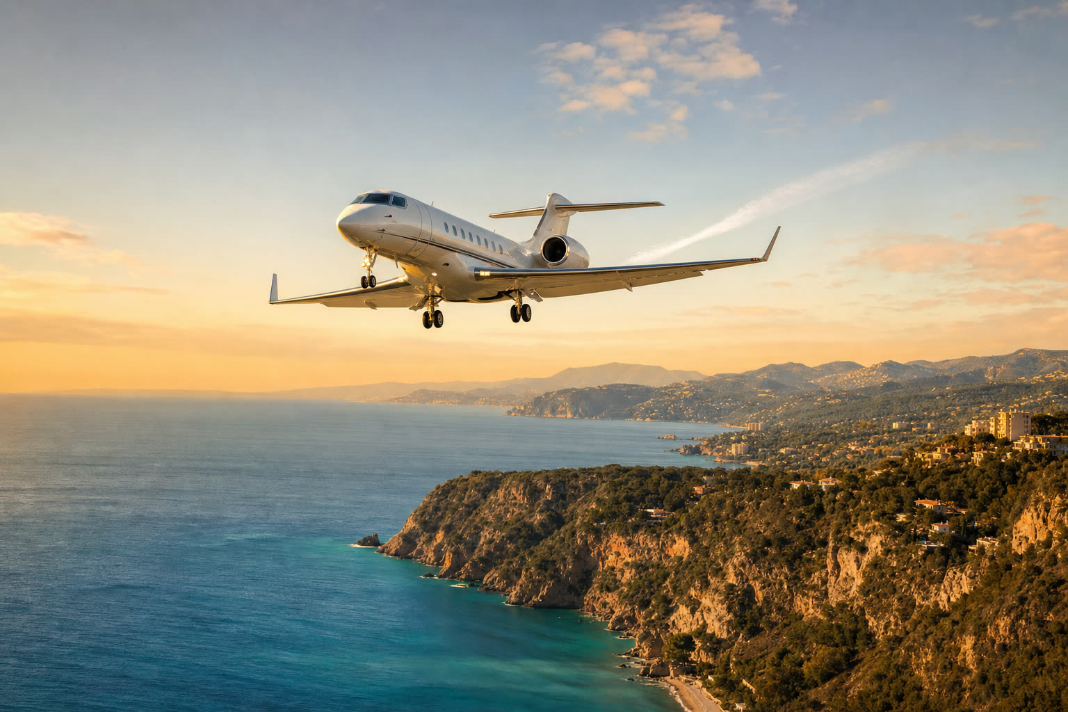 Fünf europäische Privatjet-Strecken, die ausgebucht sind, bevor Google Flights es bemerkt